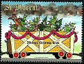 St. Vincent Grenadines - 1988 - Walt Disney - 3 ¢ - Multicolor - Walt Disney, Christmas - Scott 1123 - Mickey's Christmas Train - 0